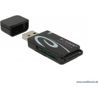 DeLock Mini USB 2.0 Card Reader mit SD und