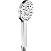 Keuco Handbrause 51180130300 1-Strahlart, mit Antikalk-System, Schwarzchrom gebürstet
