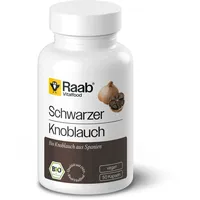 Raab Vitalfood Bio Schwarzer Knoblauch Kapseln 50 St.