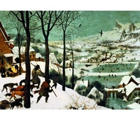 Piatnik Puzzle - Bruegel - Jäger im Schnee (1000)