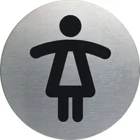 Durable Piktogramm WC Damen 8,3 cm Aluminium