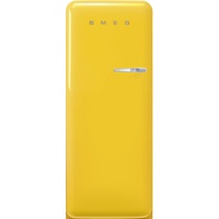 Smeg FAB28LYW5 Retro-Kühlschrank (270 l, 1530 mm hoch, Gelb) 