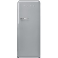 Smeg FAB28RSV5 Retro-Kühlschrank (270 l, 1530 mm hoch, Silber) 