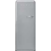 Smeg FAB28LSV5 Retro-Kühlschrank (270 l, 1530 mm hoch, Silber) 