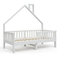 VitaliSpa Hausbett Noemi, Weiß 80x160 cm