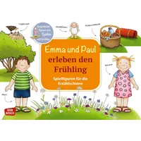 Don Bosco Emma und Paul erleben den Frühling. Erzählschienen-Figurenset