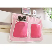 TICAA TICAA, Betttasche rosa (rosa, pink), B:56cm H:32cm, Baumwolle,