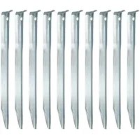 AMANKA 10 xl Stahl Zelt-Heringe V-Profil 230x23mm stabile Zeltnägel