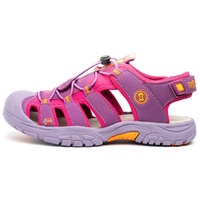 TROLLKIDS Kvalvika Sandalen - Dark Rose / Orange -
