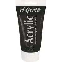 Kreul el Greco Acrylic Tube schwarz, 150 ml