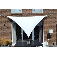 Floracord Dreiecksonnensegel Weiß 460 cm x 460 cm x