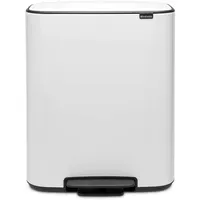 Brabantia Bo Treteimer 60 l Weiß