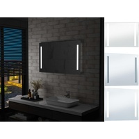 VidaXL Badezimmer-Wandspiegel mit LEDs 100x60 cm