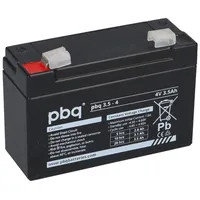 Multipower Akku kompatibel Sonnenschein A504/3.5S 4V 3,5Ah AGM