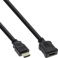 InLine 17631G Verlängerung HDMI Stecker - HDMI Buchse vergoldete