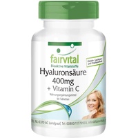 Fairvital Hyaluronsäure Tabletten mit Zink, hochdosiert VEGAN - 90