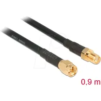 DeLock 88930 - 1x SMA-Buchse] 0,9 m
