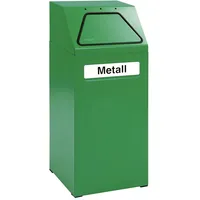Stumpf metall Sortsystem 65, RAL 6024/6024, verzinkter Innenbehälter 65