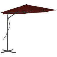 VidaXL Sonnenschirm mit Stahlmast 300x230 cm
