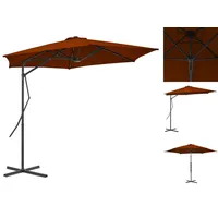 VidaXL Sonnenschirm mit Stahlmast 300x230 cm