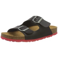 LICO Pantolette Bioline Concrete Schwarz, 42