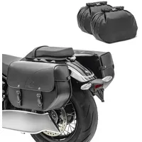 Craftride Chopper Überwurf Satteltaschen Craftride Kentucky 30l schwarz