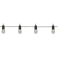 StarTrading LED Lichterkette 4,5 m Transparent Warmweiß