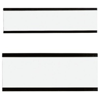 Franken Etikettenhalter magnetisch braun 7,5 x 5,0 cm