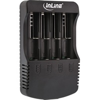 InLine Ladegerät für Lithium/NiCd/NiMH-Akkus (01287L)