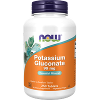 NOW Foods Potassium Gluconate 99 mg Tabletten 250 St.