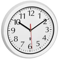 TFA Funk-Wanduhr 30,5 cm 60.3542.02 weiß