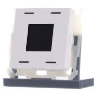 MDT Taster Smart 55 4-fach Farbdisplay Reinweiß glänzend, Taster