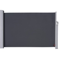 Noor Seitenmarkise Exklusiv 200 cm x 350 cm Anthrazit