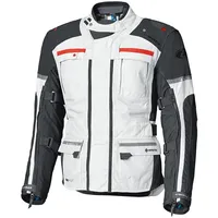 Held Carese Evo Textiljacke Gore-Tex - Hellgrau/Schwarz/Rot - Lang