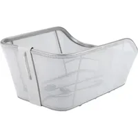 Basil Cento Tech Fiber Hinterradkorb blau silber