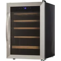 Klarstein Vinamour 19 Weinkühlschrank 19Fl./65l 4-18°C 40dB Glas