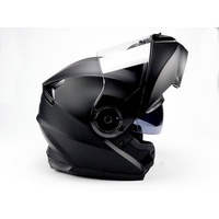 BNO Flip-2 Flip-Up Helm Klapphelm Modular Helm (L, Matt