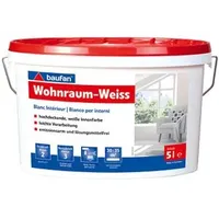 Baufan Wohnraumweiss 5l