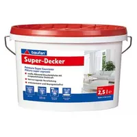 Baufan Super-Decker 2,5 l Innen-Wandfarbe waschbeständige Kunstharz-Dispersion