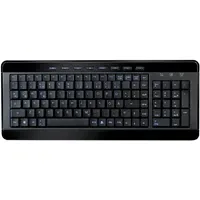 GeneralKeys USB Multimedia Tastatur Light Key DE schwarz