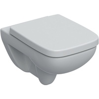 Geberit Renova Plan Set Wand-WC Tiefspüler, mit WC-Sitz weiß