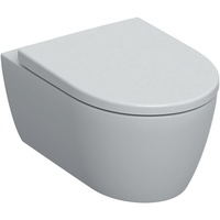 Geberit iCon Set Wand-WC Tiefspüler, geschlossene Form, Rimfree, mit