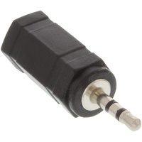 InLine Audioadapter 2,5mm-Klinken-Stecker / 3,5mm-Buchse stereo (99308)