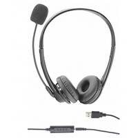 Midland Albrecht HS 03 Stereo PC Headset, schwarz (41660)