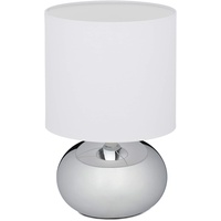 Relaxdays Nachttischlampe Touch dimmbar, moderne Touch Lampe mit 3