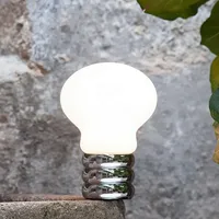 Ingo Maurer B.Bulb Akkuleuchte LED opal/Chrom