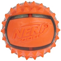 Nerf Dog Hundespielzeug TPR Spike Ball Hundespielball, aus thermoplatischenmGummi,