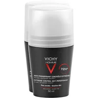 Vichy Homme Deo Anti-Transpirant 72h Roll on 2 x