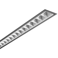 RZB Less is more 1 rechteckig schwarz Aluminium Kunststoff