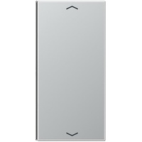 Jung Taste 2-fach mit Pfeilsymbolen, aluminium,